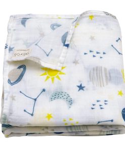 Ali+Oli Muslin Swaddle Blanket (Cosmic)